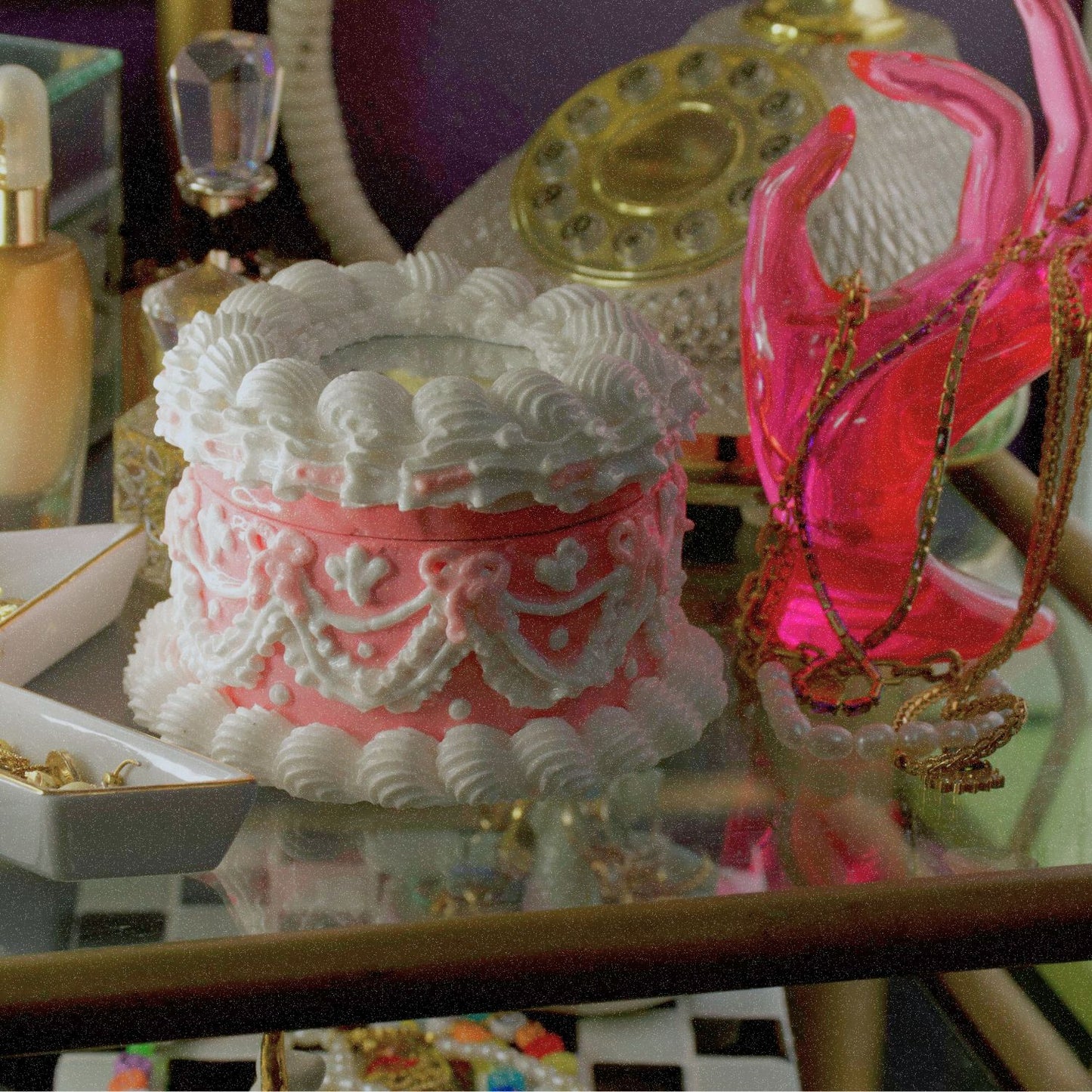 Fake Cake Trinket Box