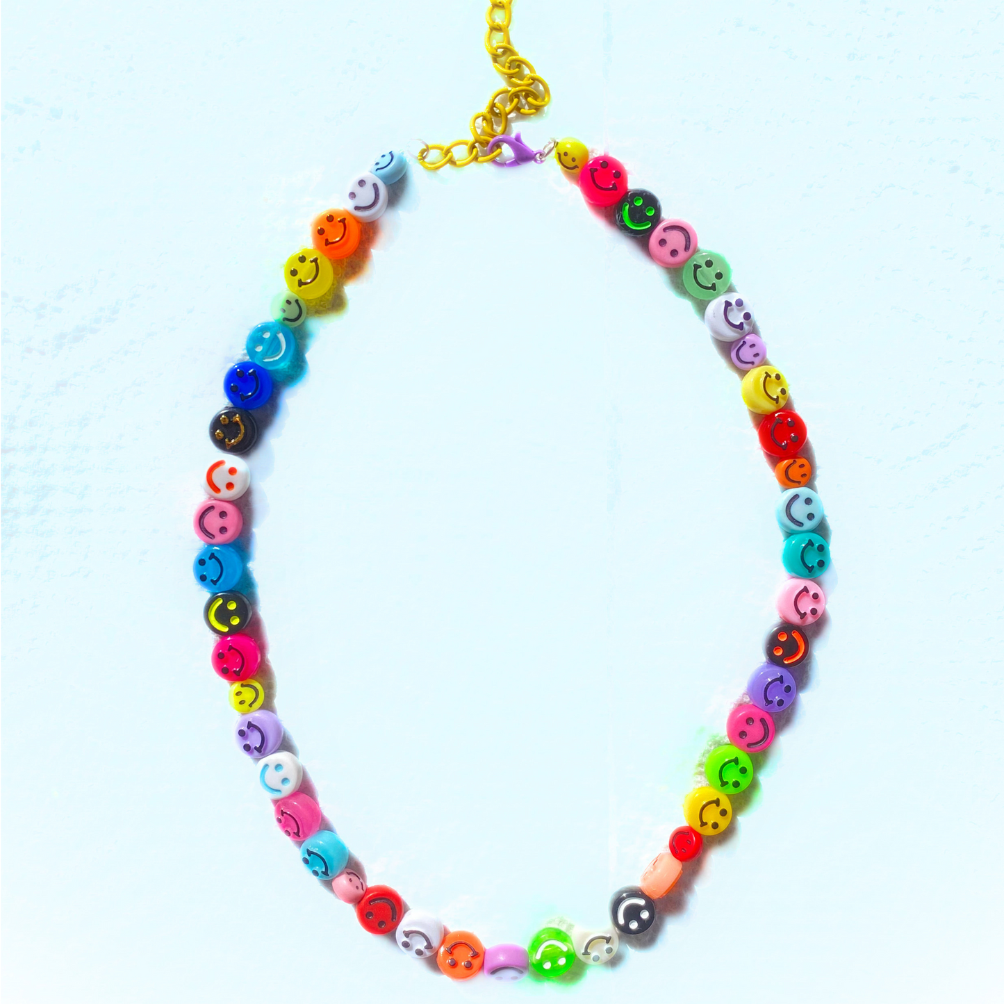 Mixed Smiley Choker