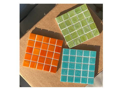 Matte Tile Coasters