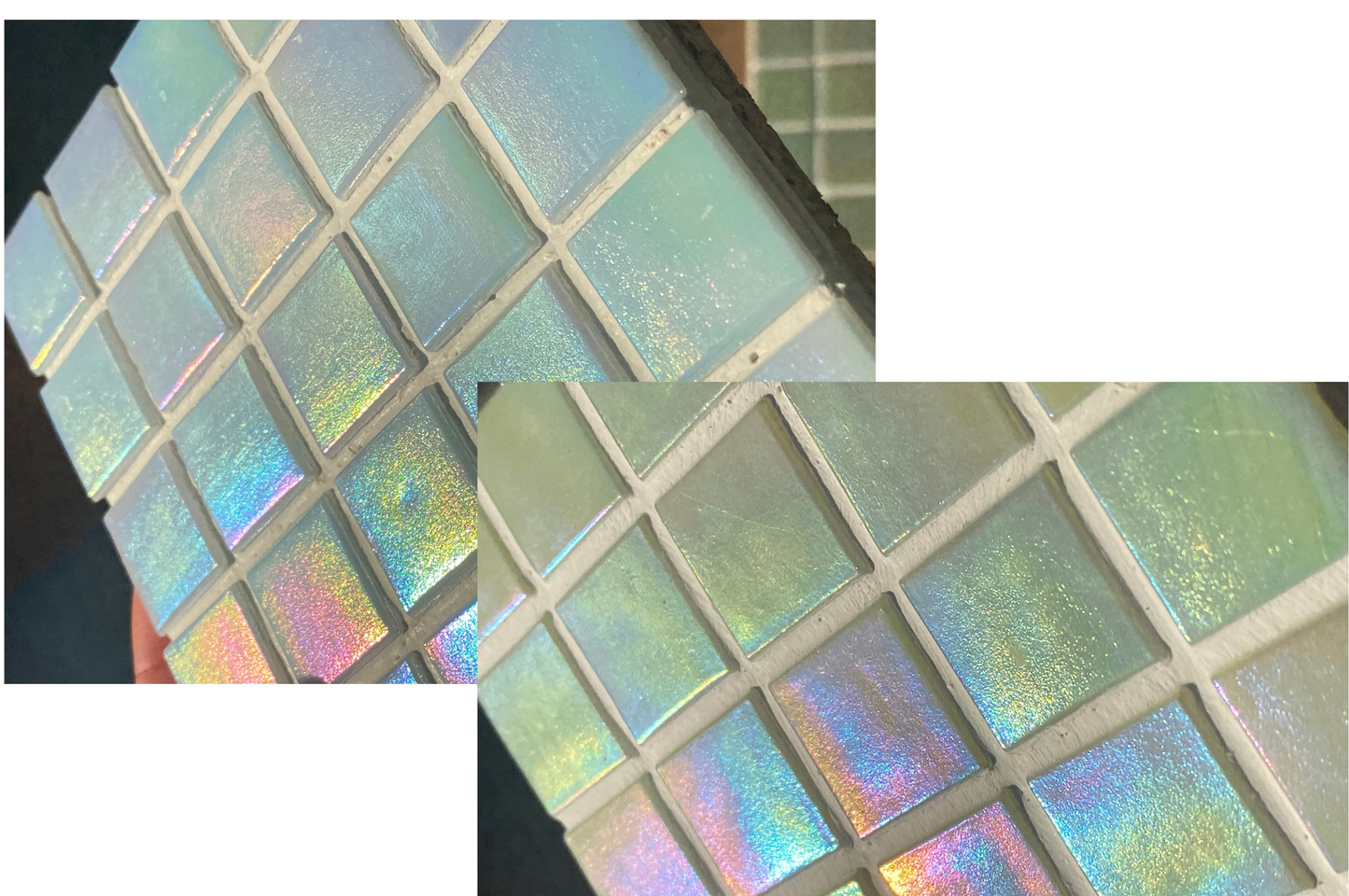 Shimmery Tile Coasters – Peachy B. Design Studios
