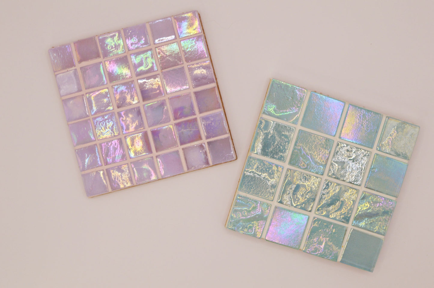 Shimmery Tile Coasters